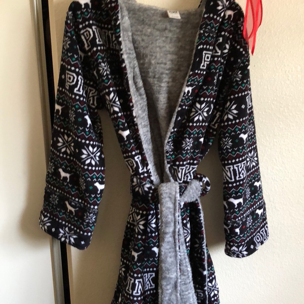 PINK cozy bath robe